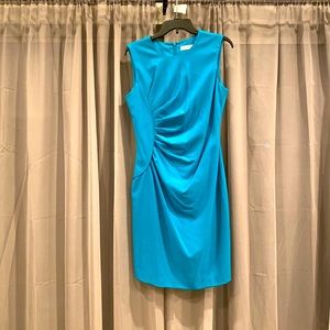 Calvin Klein teal dress